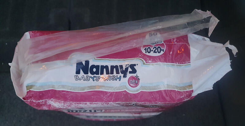 Nannys Baby's Wish - Cloth-Backed Disposable Nappies - Maxi Plus - 10-20kg - 22-44lbs - 50pcs - 14
