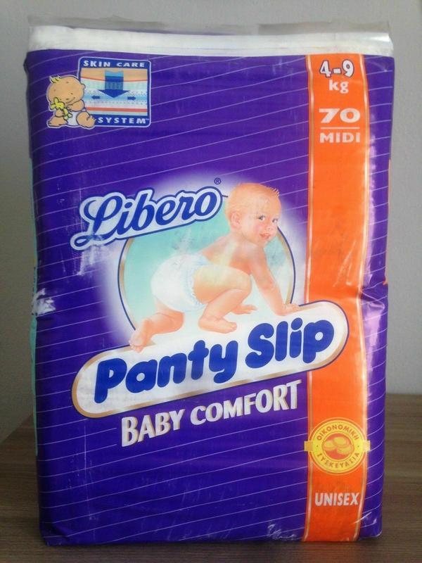 Libero Peaudouce Baby Comfort Disposable Nappies - Unisex - No2 - Midi - 4-9kg - 9-20lbs - 70pcs - 4
