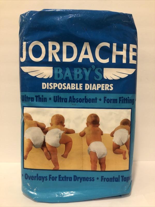 Jordache Baby's Plastic Disposable Nappies - No2 - Small - 3-6kg - 8-15lbs - 30pcs - 22
