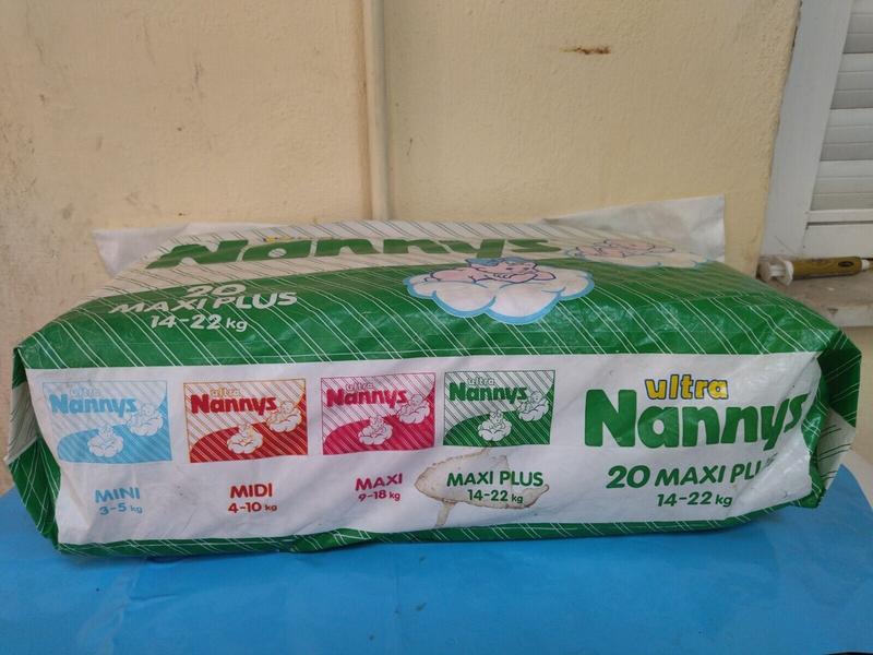 Ultra Nannys Plastic Baby Disposable Diapers - Maxi Plus - 14-22kg - 31-48lbs - 20pcs - 5
