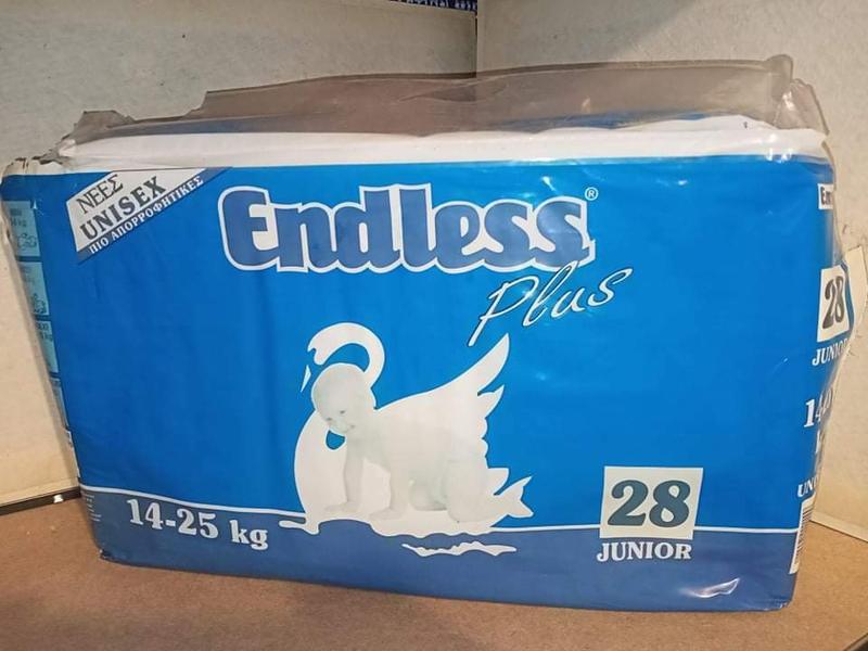 Endless Plus Disposable Baby Nappies - Junior - 14-25kg - 28pcs - 5
