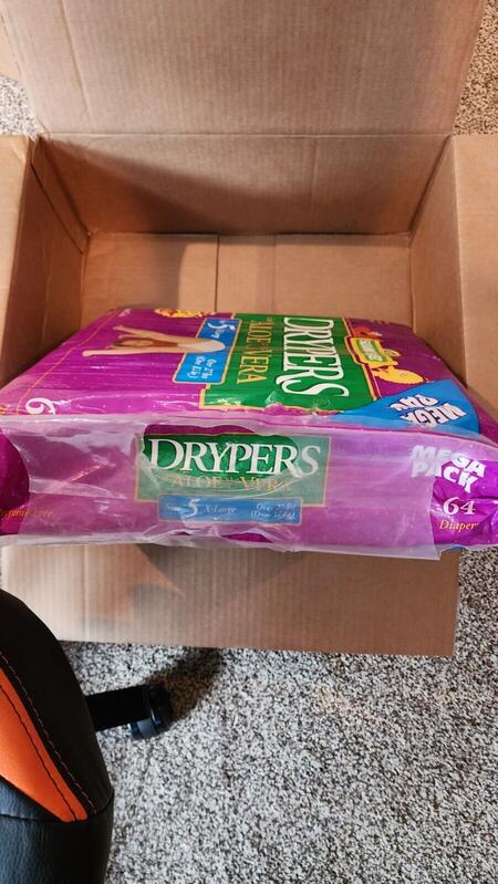 Drypers Aloe Vera - No5 - XL - for babies over 12kg (27lbs) - 64pcs - 1
