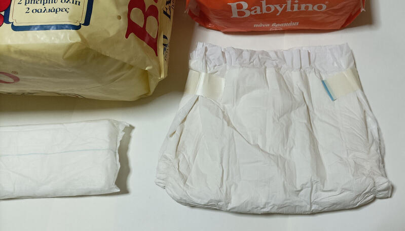 Babylino Rectangular Diapers - XL - Super Absorbency - More than 10kg - Economy Pack - 50pcs - Babylino No5 - Maxi Plus - Extra Absorbent Toddler - 12-22kg - 10pcs - 2
