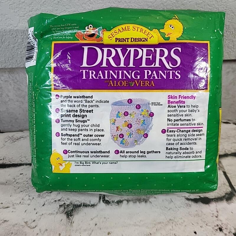 Drypers Disposable Training Pants w/ Baking Soda - Unisex - No2 - M - for boys and girls up to 16kg (36lbs) - 13pcs - 4
