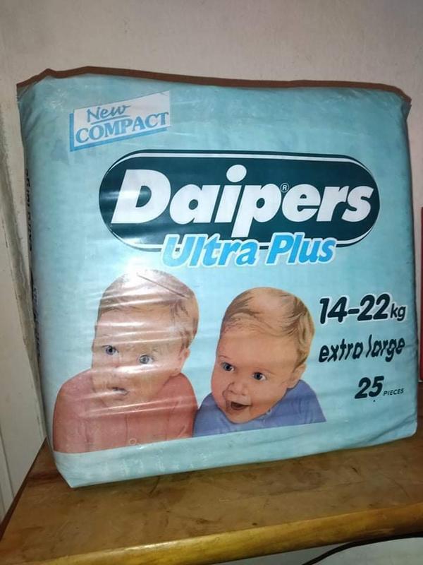 Daipers Ultra Plus Plastic Baby Disposable Nappies - XL - 14-22kg - 31-48lbs - 25pcs - 5
