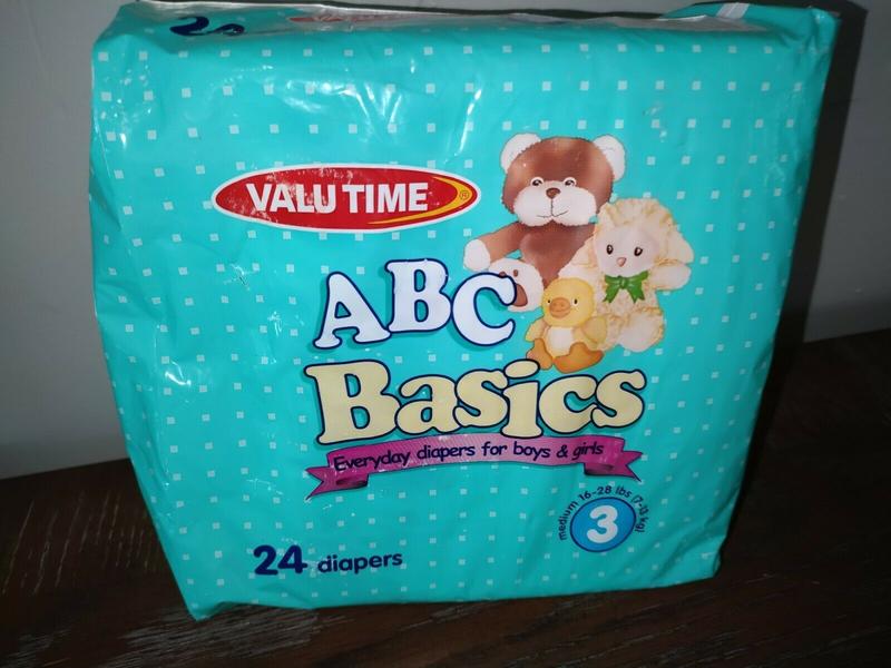 ABC Value Time Disposable Diapers - No3 - Midi - 7-13kg - 16-28lbs - 24pcs - 6
