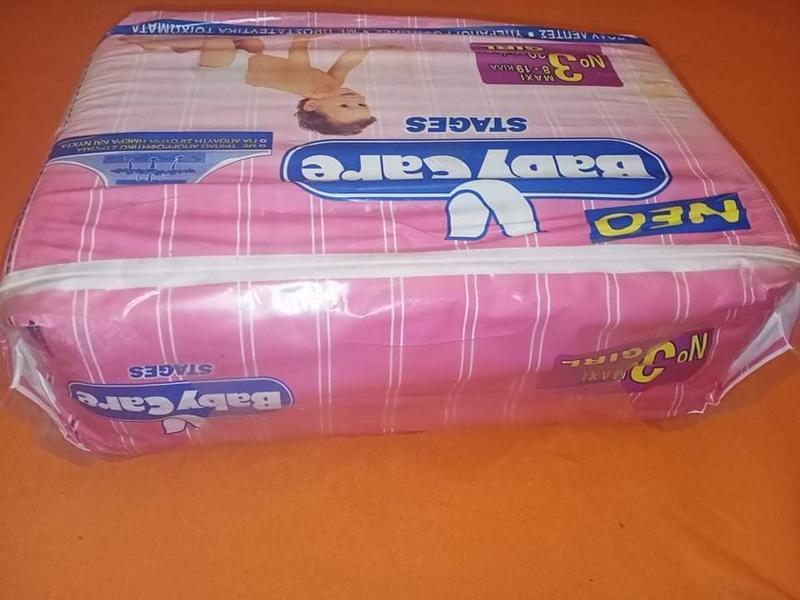 Babycare Stages Disposable Nappies (Girls) - No3 - Maxi - 8-19kg - 30pcs - 6
