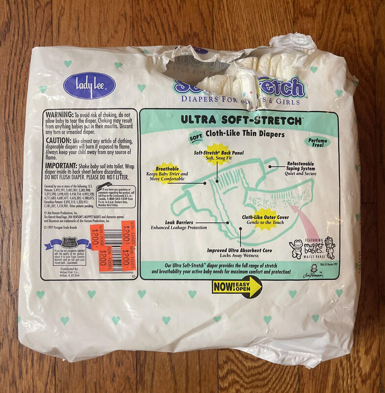 Ultra Soft-Stretch Cloth-like disposable nappies - Unisex - No2 - Small/Medium - 5-8kg - 12-18lbs - 34pcs - 11
