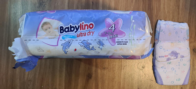 Babylino Ultra Dry - Maxi - 7-18kg - 15-40lbs - 31pcs - 8
