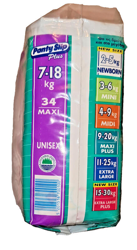 Libero Peaudouce Plus Disposable Nappies - Unisex - No3 - Maxi - 7-18kg - 34pcs - 2
