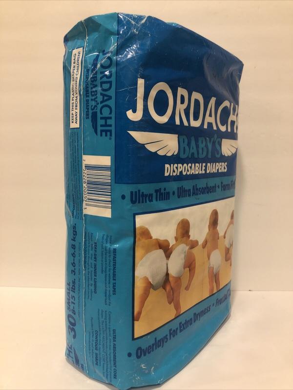 Jordache Baby's Plastic Disposable Nappies - No2 - Small - 3-6kg - 8-15lbs - 30pcs - 23

