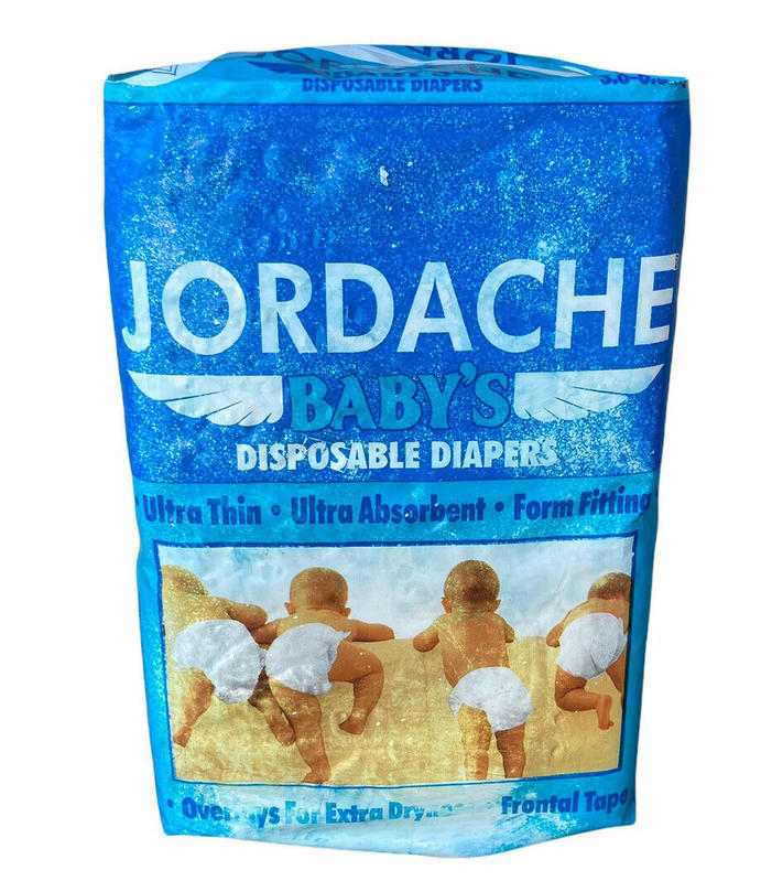 Jordache Baby's Plastic Disposable Nappies - No2 - Small - 3-6kg - 8-15lbs - 30pcs - 87
