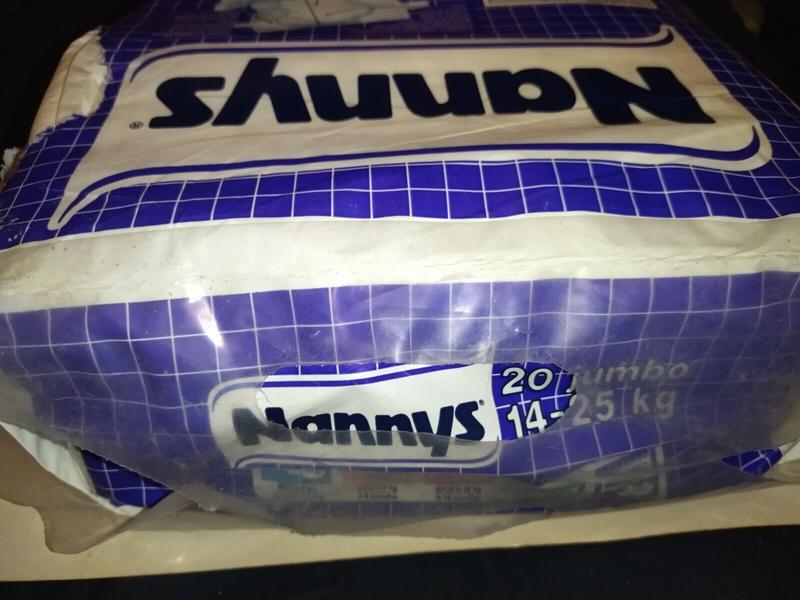 Ultra Nannys Plastic Baby Disposable Diapers - Jumbo - 14-25kg - 30-55lbs - 20pcs - 18
