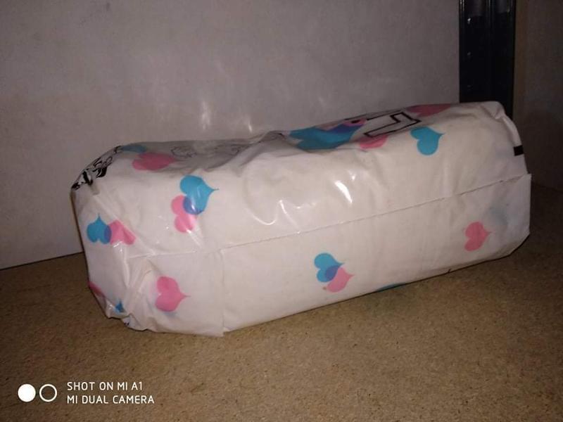 Babylino Rectangular Cotton Diapers - Newborn - 2-5kg - 20pcs - 7
