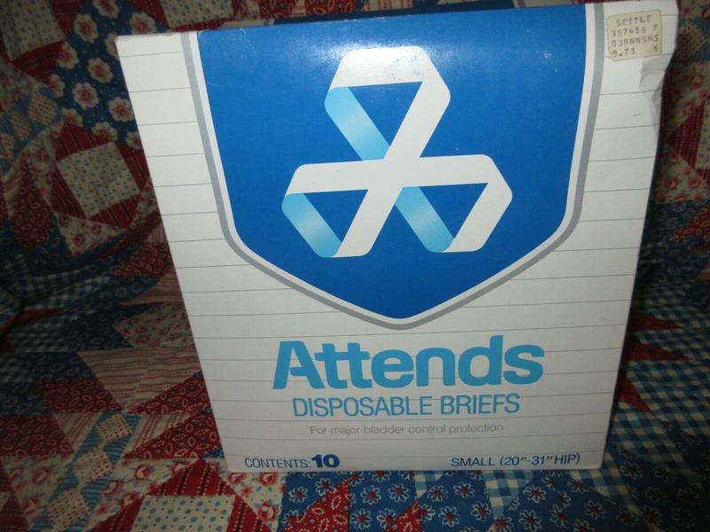 Attends Disposable Briefs - Maximum Absorbency - Small (fits 20'' to 31'' hips) - 10pcs - 7
