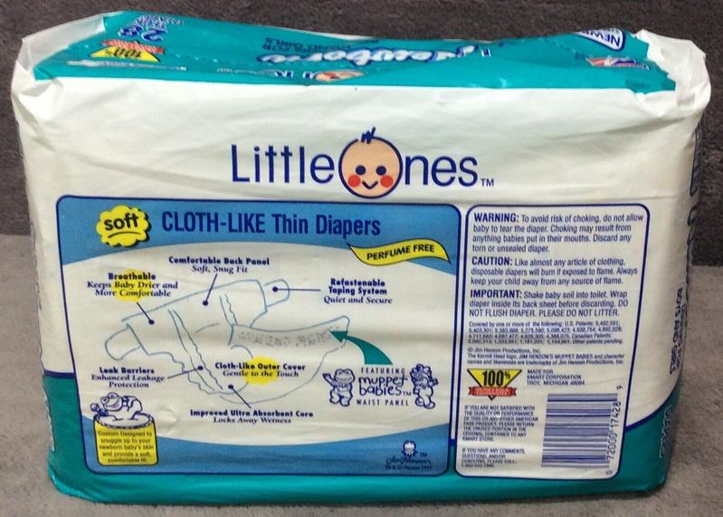 KMart Thin Disposable Nappies - Newborn (fits babies up to 5kg - 10lbs) - 24pcs - 8
