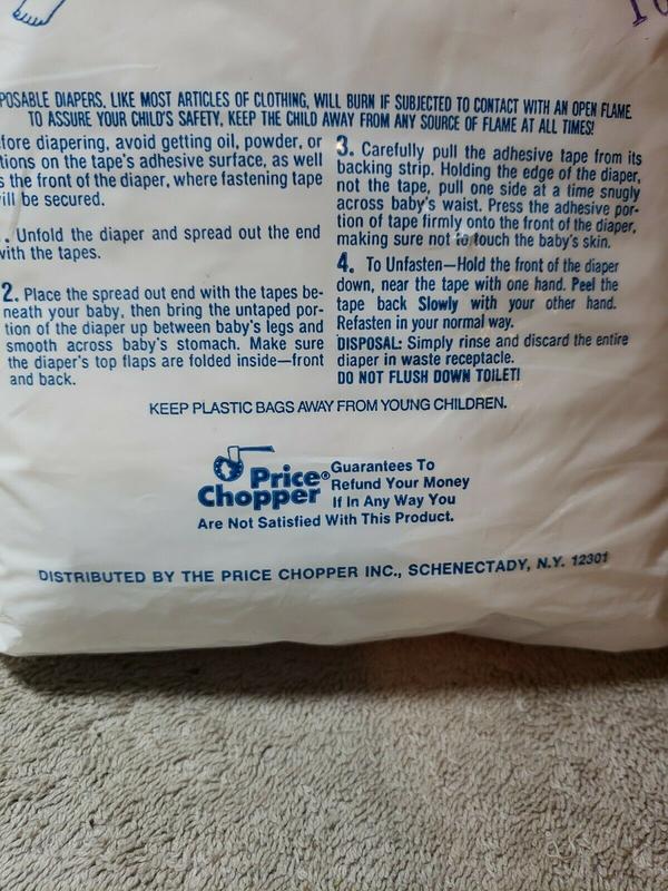  Price Chopper Baby-Dry Plastic Disposable Nappies - No3 - M - 12-24lbs - 3pcs - 8
