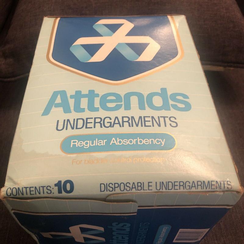 Attends Belted Disposable Undergarments - Regular Absorbency - 10pcs - 8
