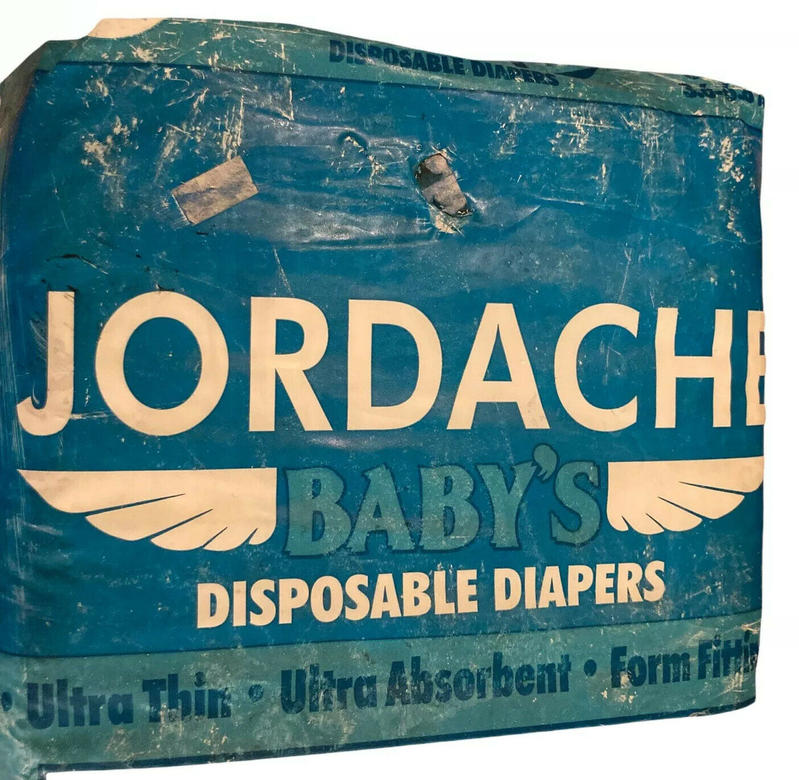 Jordache Baby's Plastic Disposable Nappies - No2 - Small - 3-6kg - 8-15lbs - 30pcs - 69
