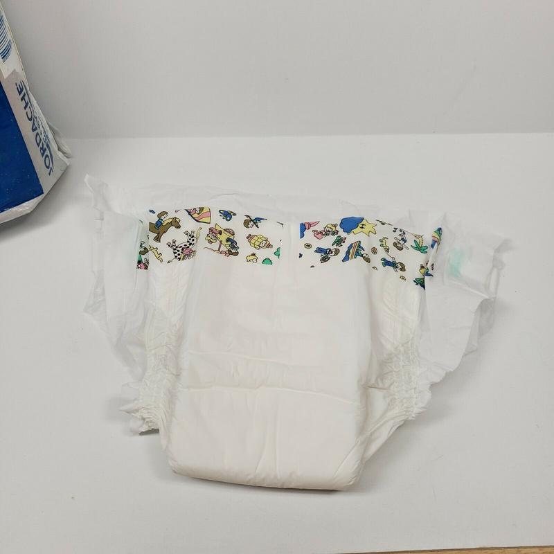 Jordache Baby's Plastic Disposable Nappies - No3 - Medium - 5-10kg - 12-24lbs - 24pcs - 9
