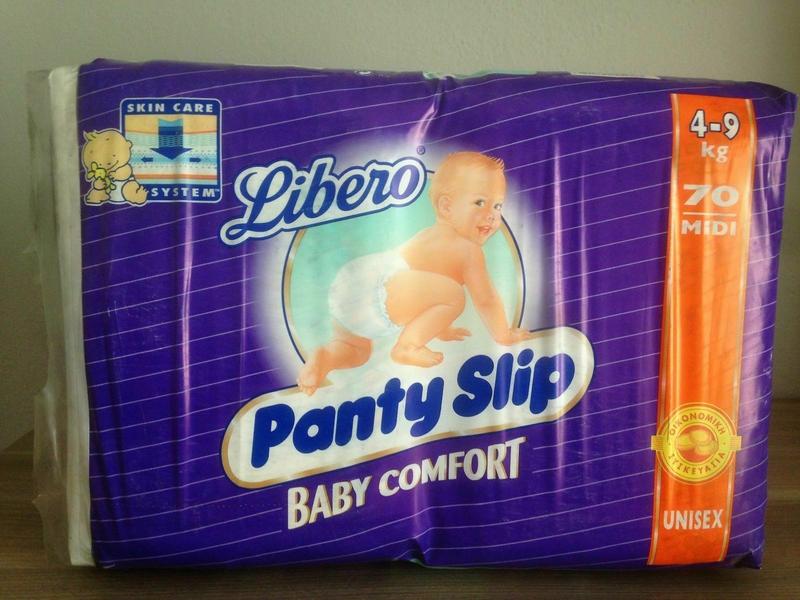 Libero Peaudouce Baby Comfort Disposable Nappies - Unisex - No2 - Midi - 4-9kg - 9-20lbs - 70pcs - 1
