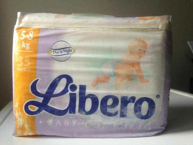 Libero Peaudouce Baby Comfort Day & Night - No2 - Midi - 5-8kg - 11-18lbs - 35pcs - 1
