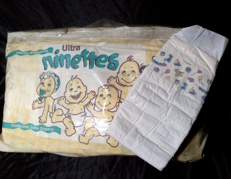 Ninettes Ultra Elasticated Baby Plastic Nappies - No3 - Midi - 14-22kg - 40pcs - 24
