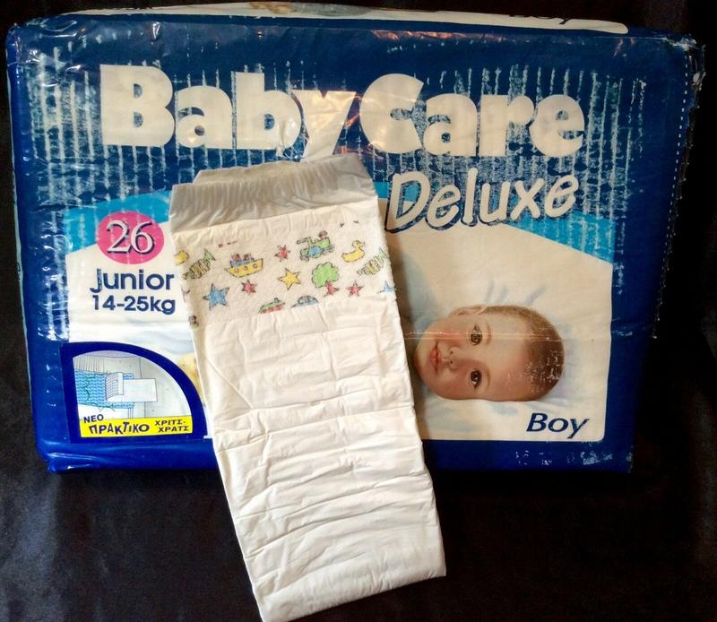 Baby Care Deluxe Plastic Diapers for Boys - Junior - 14-25kg - 26pcs
