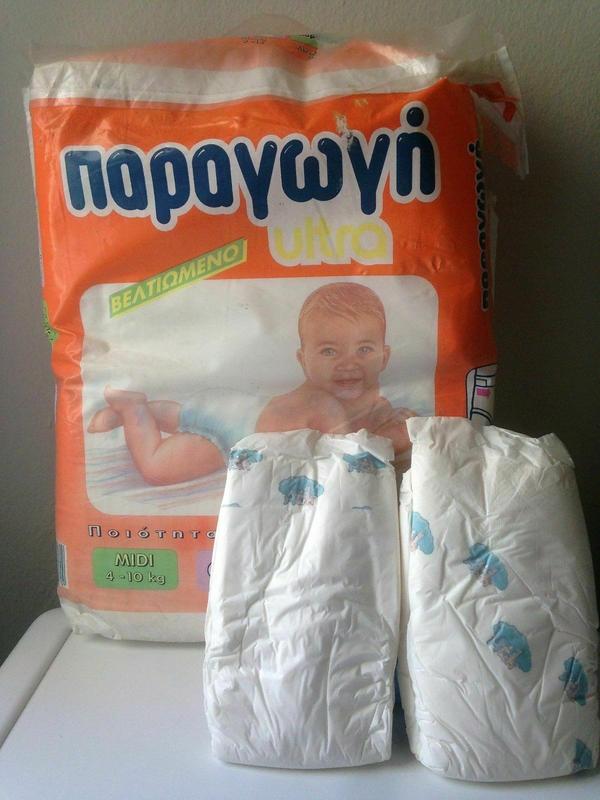 Παραγωγή Baby Disposable Nappies - No2 - Midi - 4-10kg - 9-22lbs - 40pcs - 1
