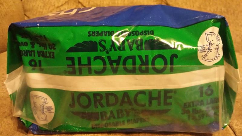 Jordache Baby's Plastic Disposable Nappies - No6 - Extra Large - fits babies from 14kg and over - 30lbs and more - 16pcs - 18
