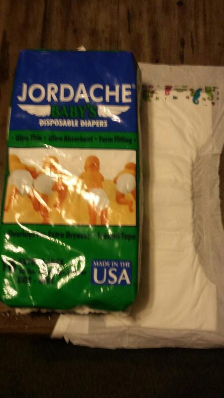Jordache Baby's Plastic Disposable Nappies - No6 - Extra Large - fits babies from 14kg and over - 30lbs and more - 16pcs - 22

