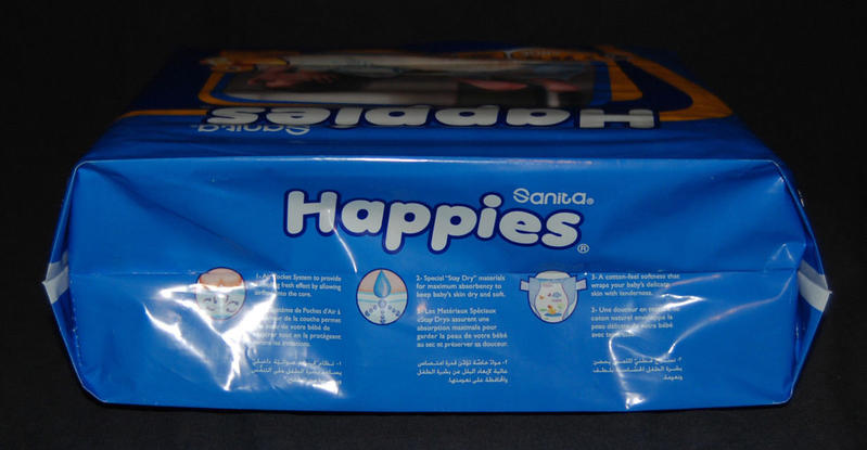 Sanita Happies Disposable Nappies - No6 - XXL - (up to 23kg) - 20pcs - 4

