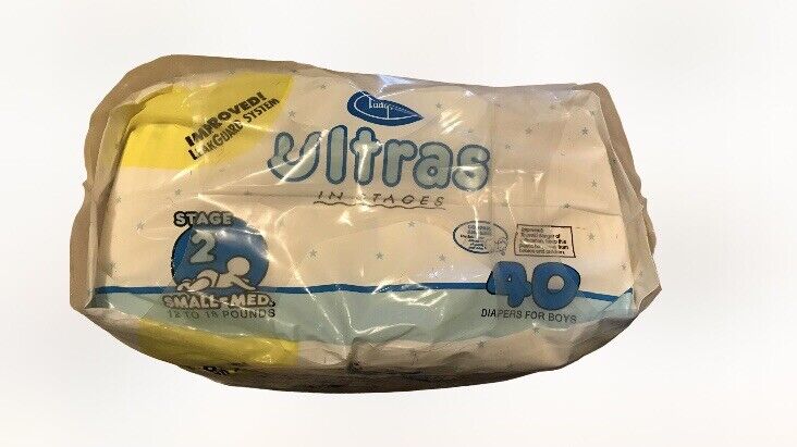 Ultras In Stages for Boys - No2 - Small/Medium - 5-8kg - 12-18lbs - 40pcs - 8

