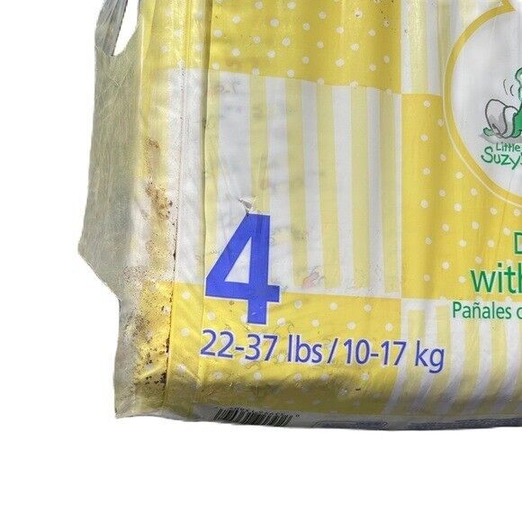 Dry-Bottoms Little Suzy's Zoo Disposable Nappies - No4 - XL - 10-17kg - 22-37lbs - 84pcs - 3
